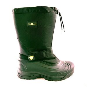 Arctic Shield Men Size 13 Black Nylon Tall Snow Boot Waterproof ASM202BLK